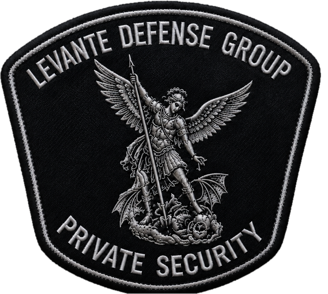 LDG Private Security shoulder patch